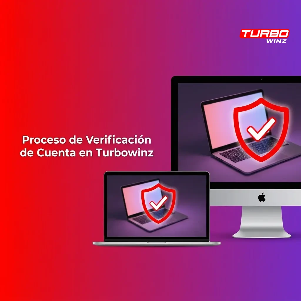 Account verification process at Turbowinz showing steps to upload ID documents and proof of address for identity confirmation.