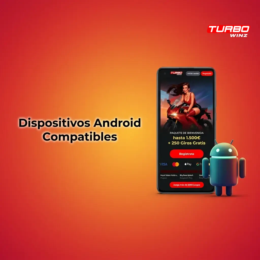 Compatible Android smartphones for Turbowinz PWA including Samsung, Xiaomi, OnePlus, Google Pixel, Motorola, Oppo, and Huawei models.