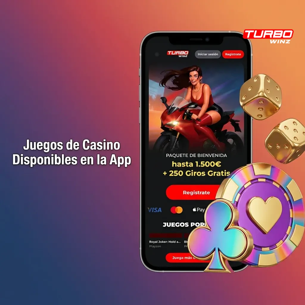Turbowinz casino app showing slots, live tables, and game show categories from top providers like Pragmatic Play