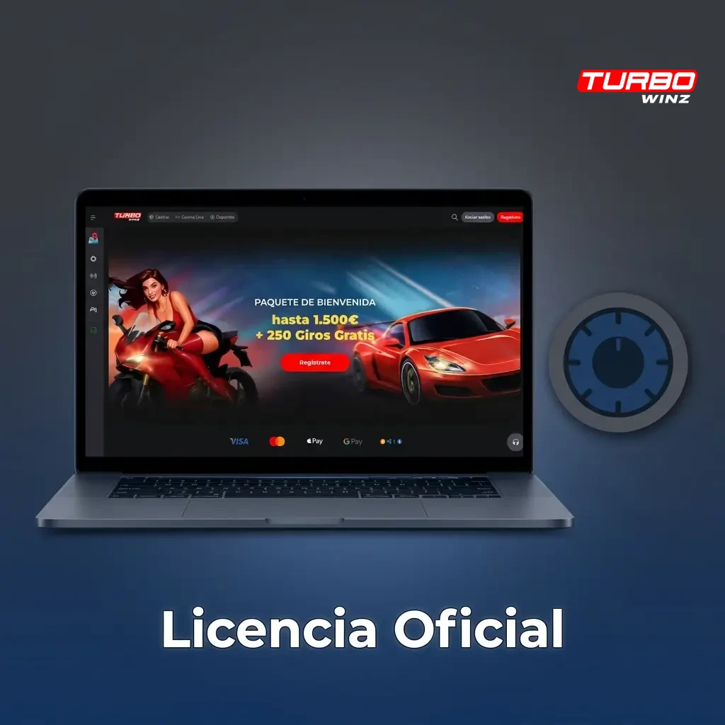 Official gaming license certificate ensuring regulatory compliance and player protection for Spanish market operators