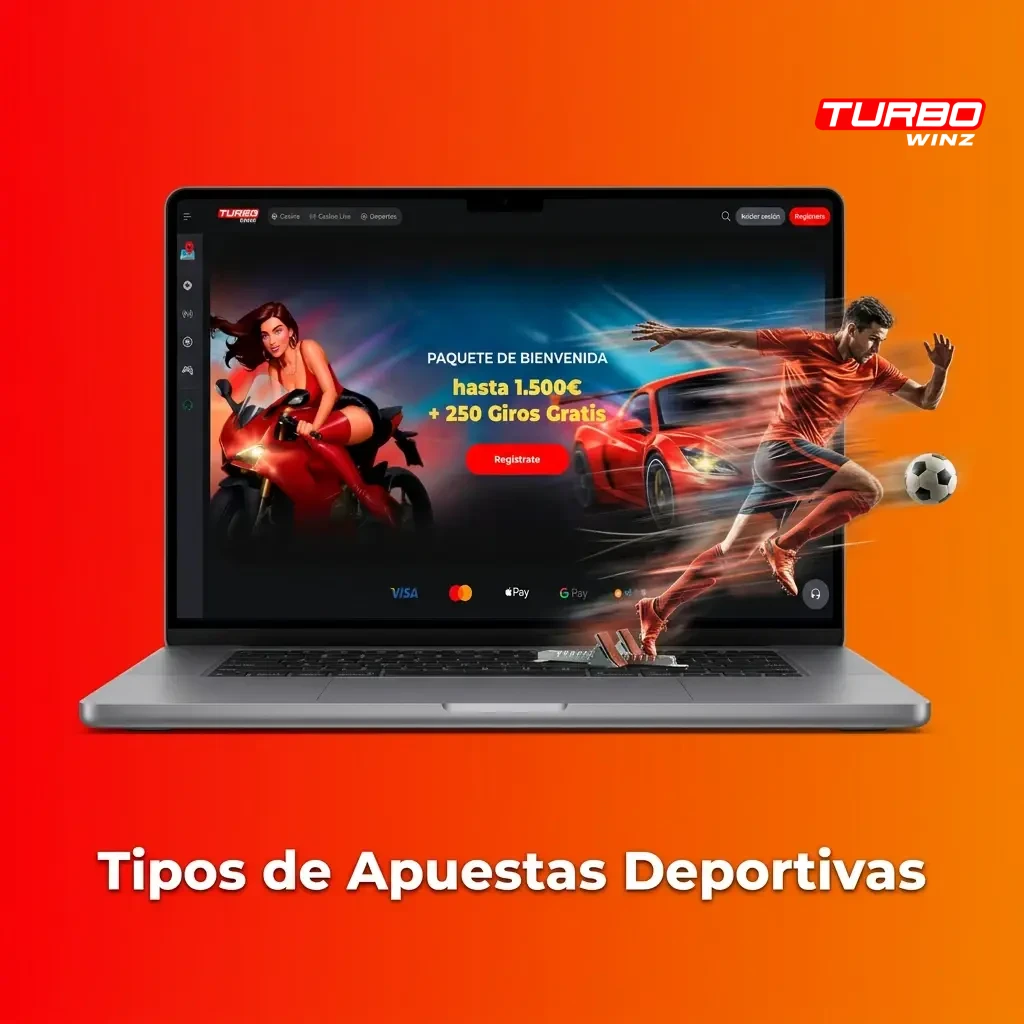 Sports betting types across football, tennis, basketball, table tennis, and MMA with league logos and betting markets